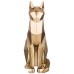 СТАТУЭТКА "КОШКА" 13*9*25 СМ. СЕРИЯ "ОРИГАМИ" (КОР=8ШТ.)