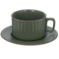 GAEM Чашка с блюдцем, 200 мл, L15 W15 H6 см