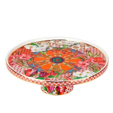 Тортовница на ножке "Secret Garden" d=31см. h=10см (фарфор) (подарочная упаковка)