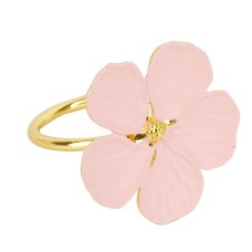 Кольцо для салфеток "Blossom" 4х4х4см (min12) (упаковочный пакет)