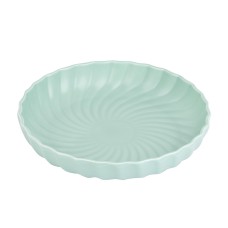 Тарелка "Fresh Taste. Light green" d=21см h=4см (min4) (транспортная упаковка)