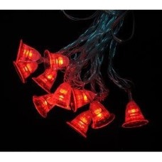 GAEM Электрогирлянда "Колокольчик", L4 м, (20 красных LED, 2W, шнур прозр 1м, IP20)
