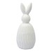 Декор из фарфора белого цвета Trendy Bunny из коллекции Essential, 12,5х12,5x30,5 см