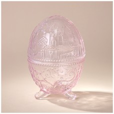 ЕМКОСТЬ ДЛЯ ХРАНЕНИЯ С КРЫШКОЙ "EASTER" PURPLE 9Х9Х13 СМ