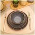 САЛАТНИК 630 МЛ КОЛЛЕКЦИЯ "GLAZE COLLECTION" ЦВЕТ:СЕРЫЙ МЕЛАНЖ МАЛ. УП. = 6 ШТ МИН. ПАРТИЯ