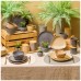 САЛАТНИК 630 МЛ КОЛЛЕКЦИЯ "GLAZE COLLECTION" ЦВЕТ:СЕРЫЙ МЕЛАНЖ МАЛ. УП. = 6 ШТ МИН. ПАРТИЯ