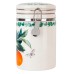 Банка для сыпучих продуктов(клипс)"Fruit Garden" 15х10х16см v=800мл (керамика) (подарочная упаковка)