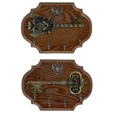 GAEM Ключница "Ключ", L25 W3 H18 см, 2в.