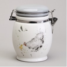 БАНКА LEFARD "FUNNY HENS" 11,5*15 СМ 700 МЛ (КОР=24ШТ.)