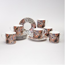 КОФЕЙНЫЙ НАБОР LEFARD "TOP STYLE" НА 6 ПЕР. 12 ПР. 180 МЛ