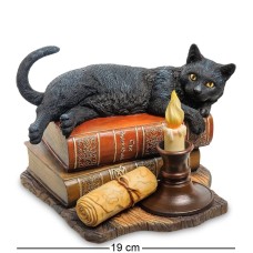 Veronese WS-843 Статуэтка «Кот на книгах» (Лиза Паркер)