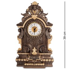 Veronese WS-611/ 2 Каминные часы в стиле барокко