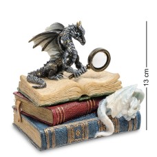 Veronese WS-844 Шкатулка «Дракон на книгах»