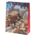 GAEM Пакет подарочный (бумага 210г/м2, блок микс 12шт), L31 W12 H40 см, 4в.