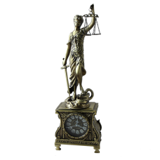Bello De Bronze Часы Джустиса, антик