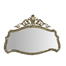 Bello De Bronze Зеркало "Конша" в раме, золото