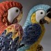De Rosa Rinconada Статуэтка керамическая Красный Попугай