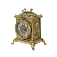 Bello De Bronze Часы Ларец каминные бронзовые