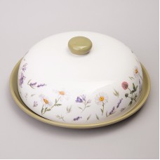 БЛЮДО ДЛЯ БЛИНОВ AGNESS "FLOWER STORY" 23*10 СМ (КОР=12ШТ.)