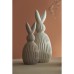 Декор из фарфора бежевого цвета Trendy Bunny из коллекции Essential, 9,2х9,2x22,6 см