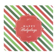 Салфетка сервировочная (плейсмат) "Happy Holidays" 30*28см. (min12)
