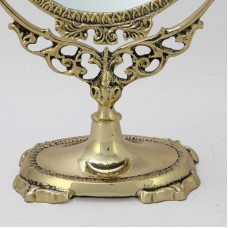 Bello De Bronze Зеркало Будуар настольное, золото