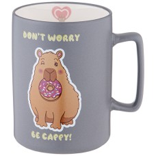 КРУЖКА LEFARD "DON'T WORRY BE CAPPY" 400МЛ