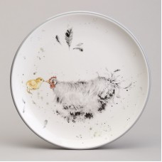 ТАРЕЛКА ЗАКУСОЧНАЯ LEFARD "FUNNY HENS" 21*2,5 СМ (КОР=24ШТ.)