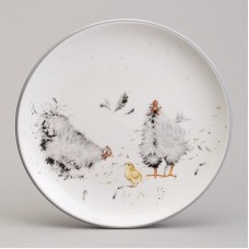 ТАРЕЛКА ЗАКУСОЧНАЯ LEFARD "FUNNY HENS" 21*2,5 СМ (КОР=24ШТ.)