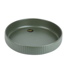 Тарелка"Scandi.Green Olive" d=21см h=4,5см (без упаковки)