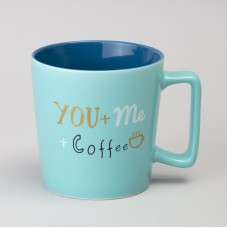 КРУЖКА "YOU+ME+COFFEE" 365 МЛ