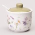 САХАРНИЦА С ЛОЖКОЙ AGNESS "FLOWER STORY" 10*9,5 СМ 300 МЛ (КОР=36ШТ.)