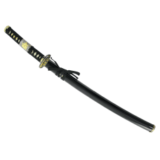 Art Gladius Вакидзаси самурайский меч классический черн. ножны
