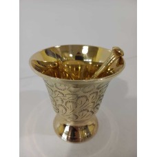 Индия Ступка с пестиком 9.5 см