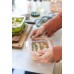 Контейнер для запекания, хранения и переноски продуктов в чехле, 370 мл, бежевый