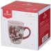 КРУЖКА AGNESS “С НОВЫМ ГОДОМ!" 11,5*8*10 СМ 300 МЛ (КОР=48ШТ.)