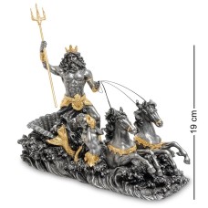 Veronese WS-648 Статуэтка «Посейдон - Бог морей»