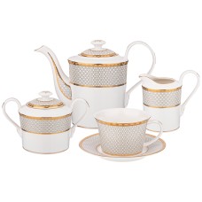 ЧАЙНЫЙ СЕРВИЗ LEFARD "CLASSIC" НА 6 ПЕР. 15 ПР. 1250/400/350/250 МЛ (КОР=4НАБОР.)
