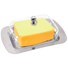 МАСЛЕНКА AGNESS С ПЛАСТИКОВОЙ КРЫШКОЙ 19*7*12 СМ НЖС (КОР=24ШТ.)