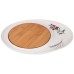 БЛЮДО СЕРВИРОВОЧНОЕ BRONCO MEADOW" 33*25,5*2 СМ С ДЕРЕВЯННОЙ ДОСКОЙ 18*18*1 СМ (КОР=24ШТ.)