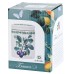 Банка для сыпучих продуктов "Fruit Garden" 10х10х13,5см v=630мл (керамика) (подарочная упаковка)