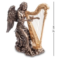 Veronese WS-691/ 2 Статуэтка «Ангел, играющий на арфе»