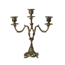 Bello De Bronze Канделябр Асти 3-х рожковый, антик