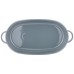 ФОРМА ДЛЯ ЗАПЕКАНИЯ ОВАЛЬНАЯ AGNESS 39*18,5*6,8 СМ 2,2 Л СЕРАЯ (КОР=12ШТ)