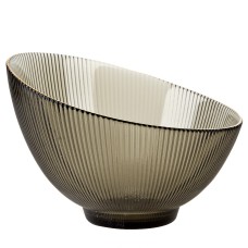 Салатник "Frost stripe" (серый) d=22см h=14см v=1550мл (стекло) (транспортная упаковка)
