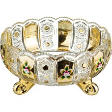 ФРУКТОВНИЦА "LEFARD GOLD GLASS" ДИАМЕТР=25 СМ. ВЫСОТА=13 СМ. (КОР=6ШТ.)