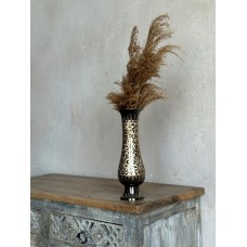 Индия Ваза стакан латунь резная GOLDEN FIRKI ,12'
