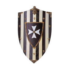 Art Gladius Щит геральдический большой рыцарей Госпитальеров