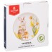 ТАРЕЛКА ЗАКУСОЧНАЯ AGNESS "SUNDAY" 21*2,5 СМ (КОР=24ШТ.)