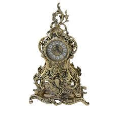 Bello De Bronze Часы Долфин каминные, золото